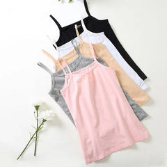 Pack of 3 Trendy Cotton Camisoles for Girls | Baby Bash