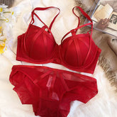 High Quality Bra Set by Baby Bash - Elegant & Comfortable - RED