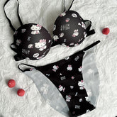 New Hello Kitty Black Bra Set - Premium by Baby Bash