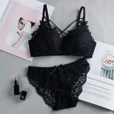 High Quality Imported Bra Set - Elegant & Comfortable by Baby Bash - Black